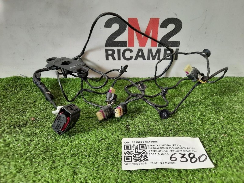 Cablaggio Paraurti ANT Sensori DI Parcheggio 95245965 Opel Mokka 2013