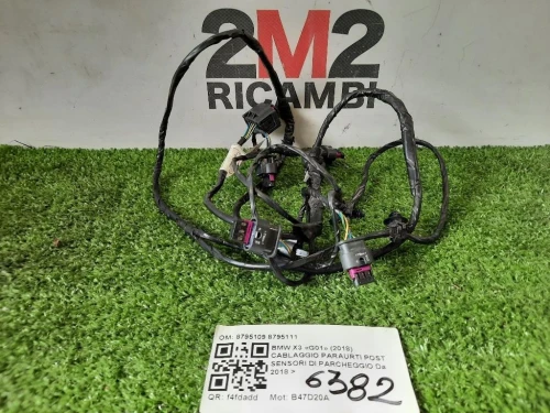 Cablaggio Paraurti POST Sensori DI Parcheggio 8795109 8795111 Bmw X3 G01 2018