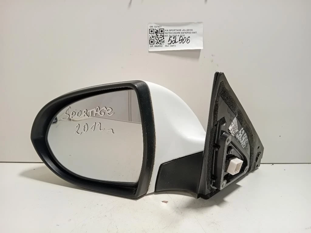 Retrovisore Esterno ANT SX 027477 9 PIN Kia Sportage III 2010