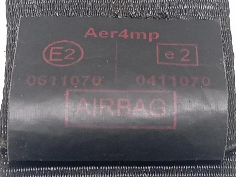 Cintura DI Sicurezza Sedile ANT DX 0611070 Peugeot 2008 I 2013