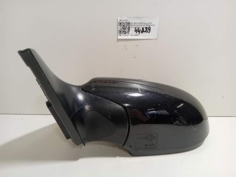 Cintura DI Sicurezza Sedile ANT DX 0611070 Peugeot 2008 I 2013