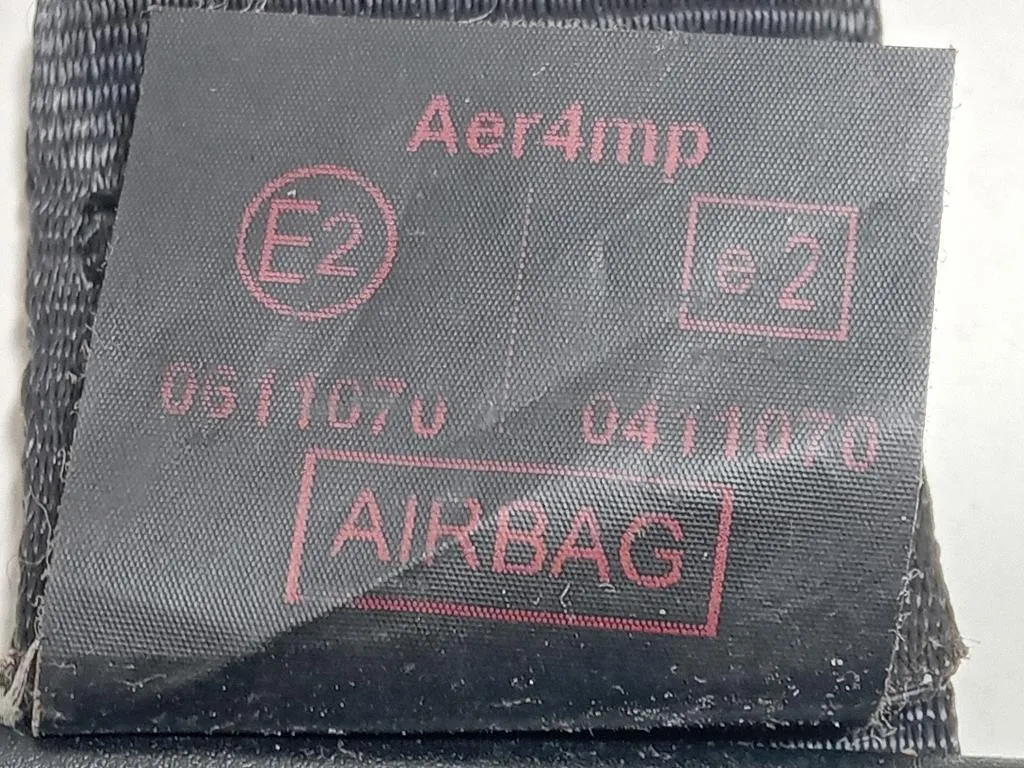 Cintura DI Sicurezza Sedile ANT DX 0611070 Peugeot 208 I 2012