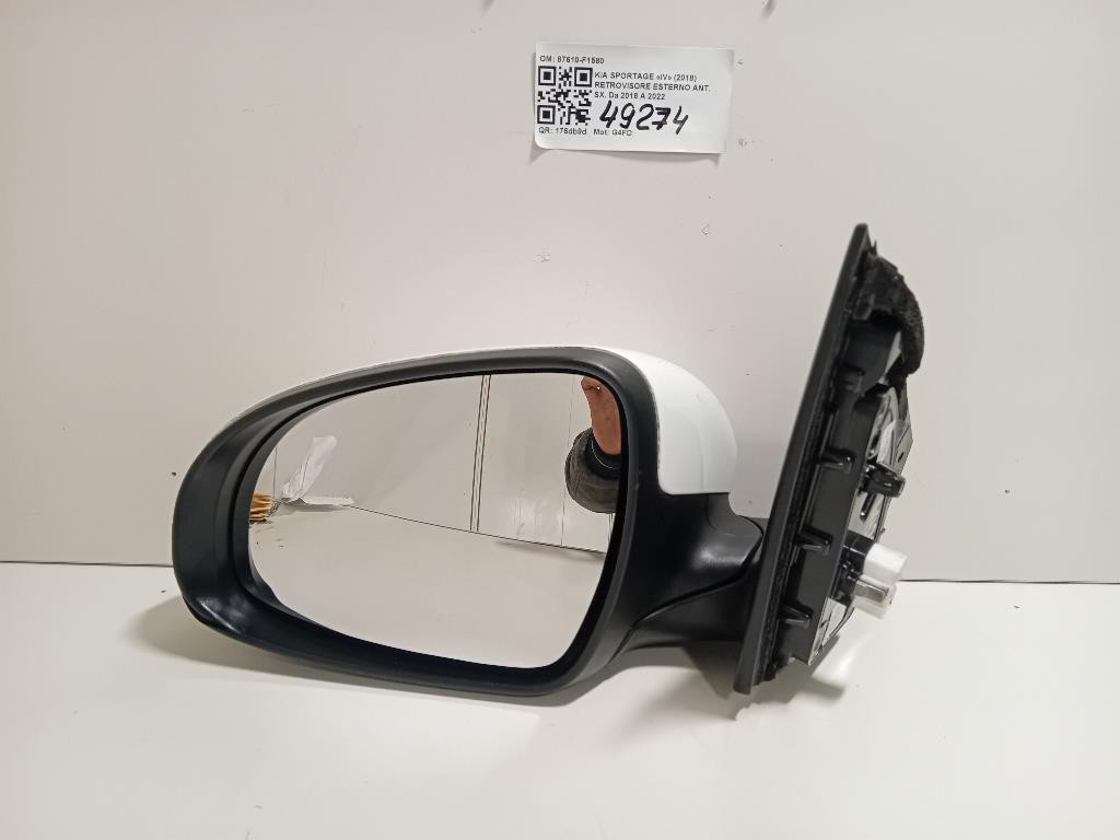 Retrovisore Esterno ANT SX 87610-F1580 Kia Sportage IV 2018