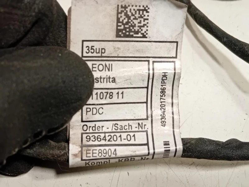 Cablaggio Paraurti POST Sensori DI Parcheggio 936420101 Bmw Serie 5 G30 Berlina 2016