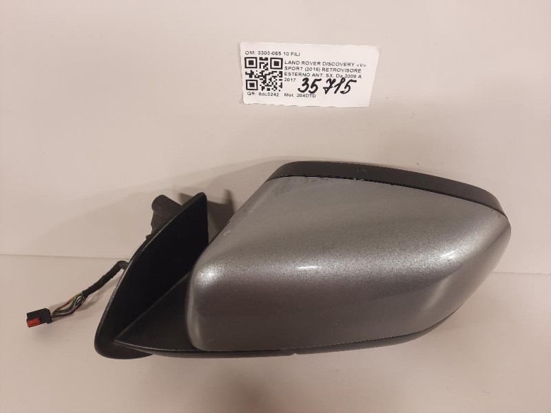 Retrovisore Esterno ANT SX 3303-065 10 FILI Land Rover Discovery V Sport 2015