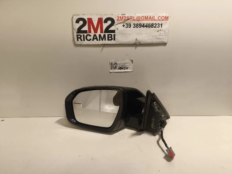 Retrovisore Esterno ANT SX 8 FILI EVOQUE SPECCHIO VETRO Land Rover Range Rover Evoque I 2011