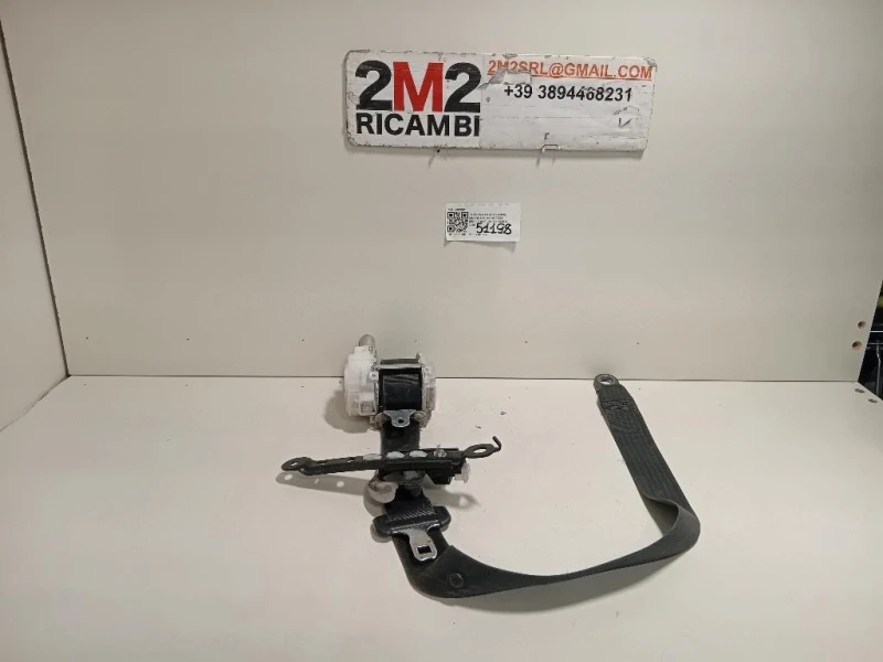 Cintura DI Sicurezza Sedile ANT DX J082501 Toyota RAV 4 III 2006