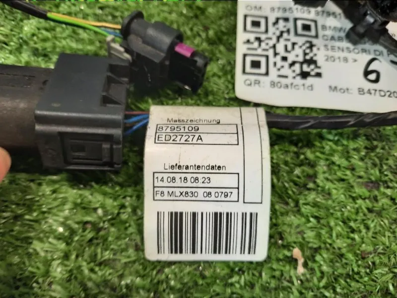 Cablaggio Paraurti POST Sensori DI Parcheggio 8795109 8795101 Bmw X3 G01 2018