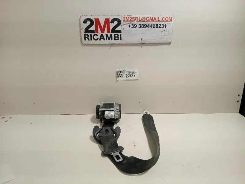 Cintura DI Sicurezza Sedile ANT DX 1K4 857 706 BF Volkswagen GOLF VI 2009