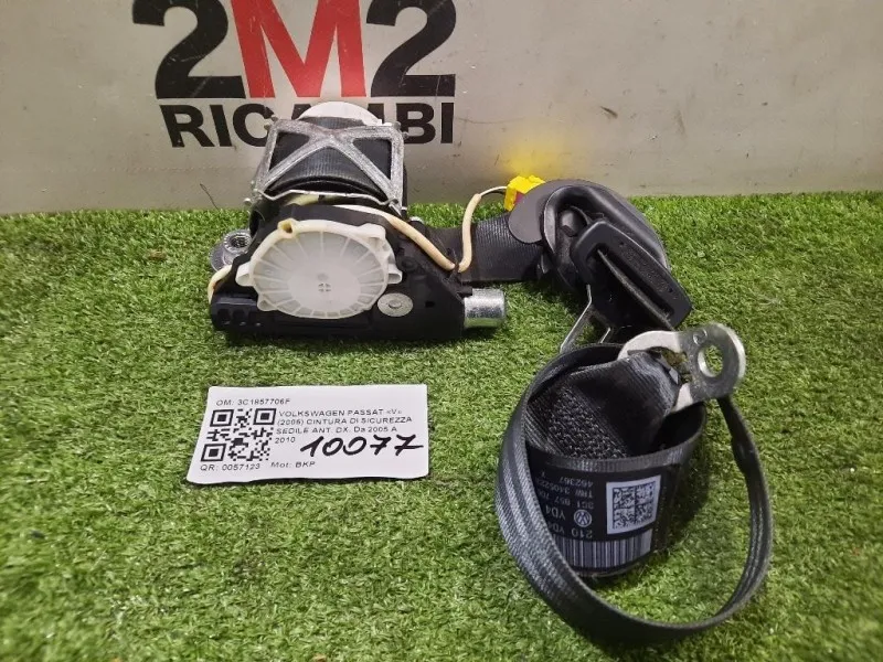 Cintura DI Sicurezza Sedile ANT DX 3C1857706F Volkswagen Passat V 2005