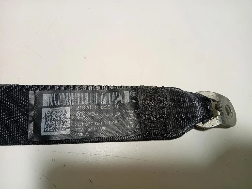 Cintura DI Sicurezza Sedile ANT DX 34032207 Volkswagen Passat VI Variant 2011