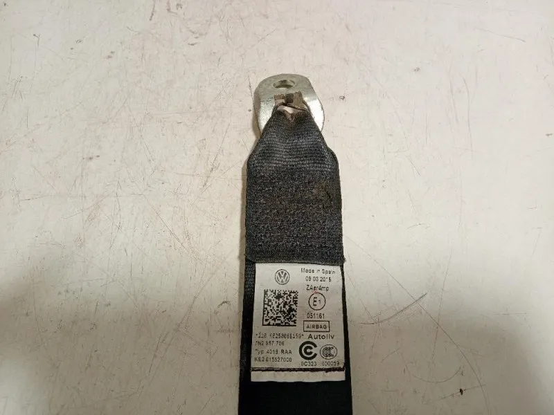 Cintura DI Sicurezza Sedile ANT DX 6184466B Volkswagen Sharan IV 2010