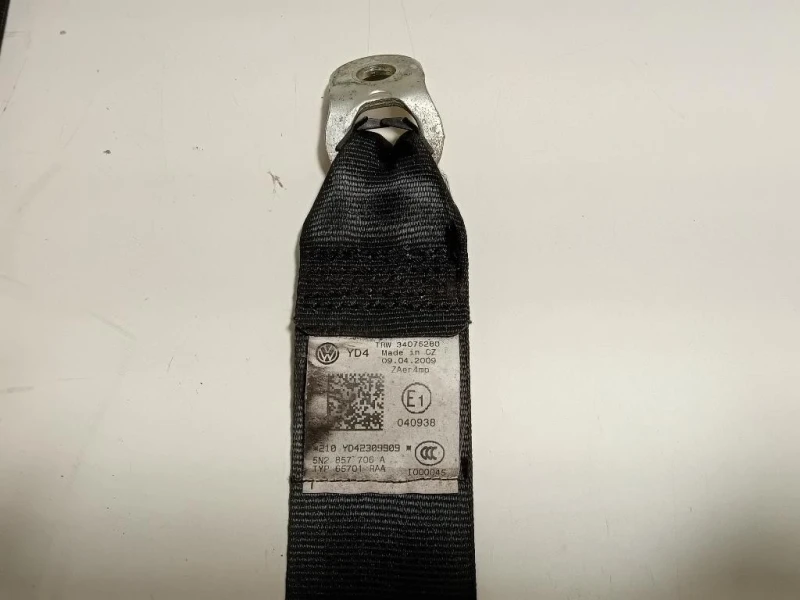 Cintura DI Sicurezza Sedile ANT DX 5N2 857 706 A Volkswagen Tiguan I 2011