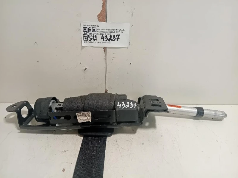 Cintura DI Sicurezza Sedile ANT DX 6012243ROL Volvo V50 2004