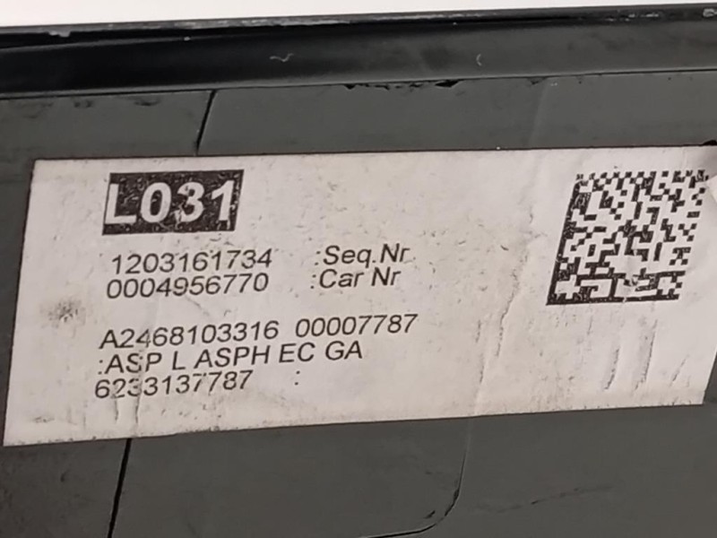 Retrovisore Esterno ANT SX A2468100576 Mercedes Classe B W246 2012