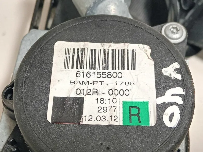 Cintura DI Sicurezza Sedile ANT DX 616155800 Volvo V60 I 2010