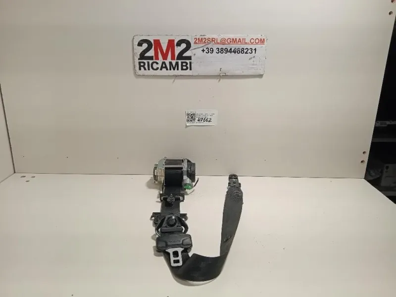 Cintura DI Sicurezza Sedile ANT DX 616155800 Volvo V60 I 2010