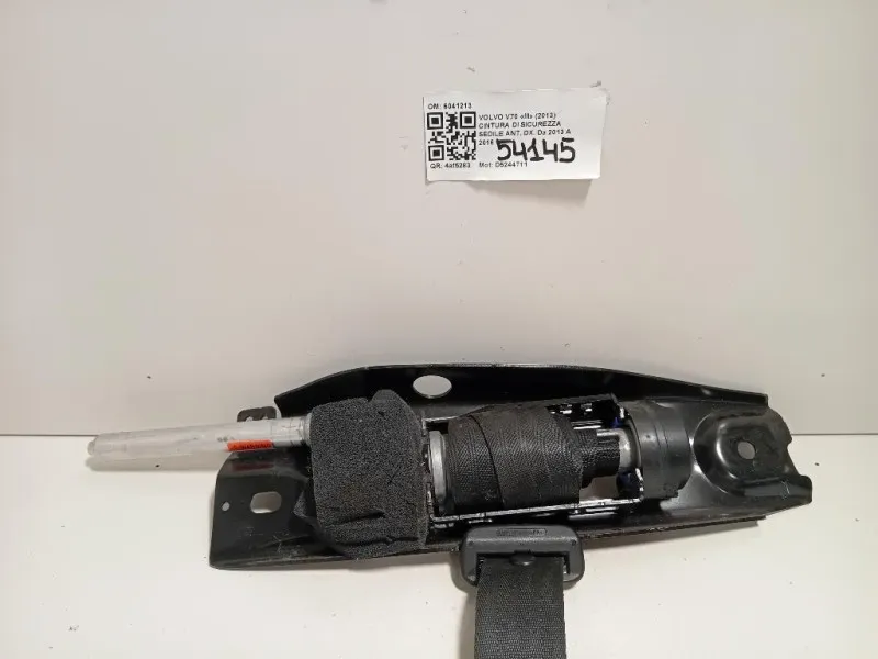 Cintura DI Sicurezza Sedile ANT DX 6041213 Volvo V70 III 2013