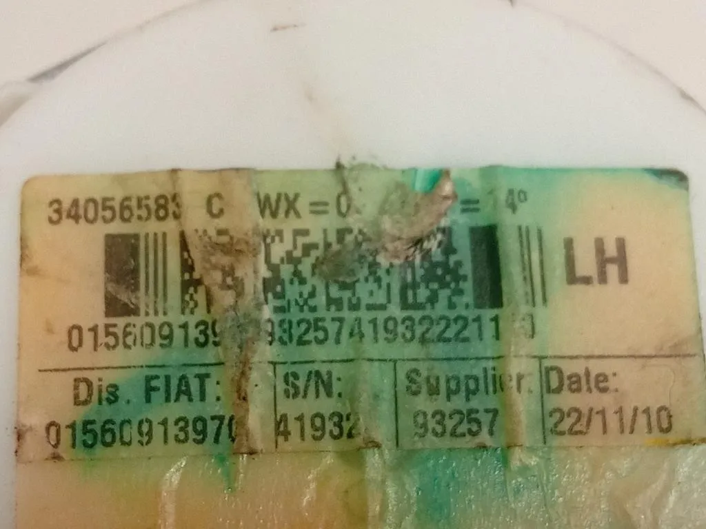 Cintura DI Sicurezza Sedile ANT SX 3405658334093391 Alfa Romeo Giulietta 2010