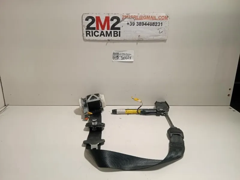 Cintura DI Sicurezza Sedile ANT SX 3405658334093391 Alfa Romeo Giulietta 2010
