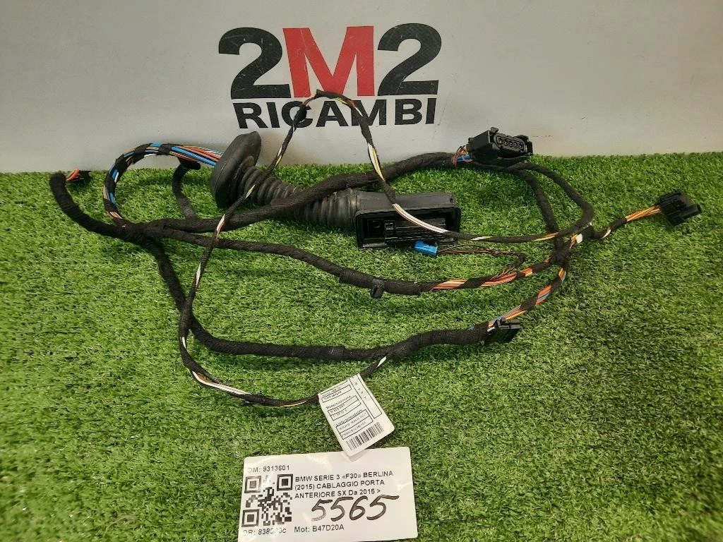 Cablaggio Porta Anteriore SX 9313601 Bmw Serie 3 F30 Berlina 2015