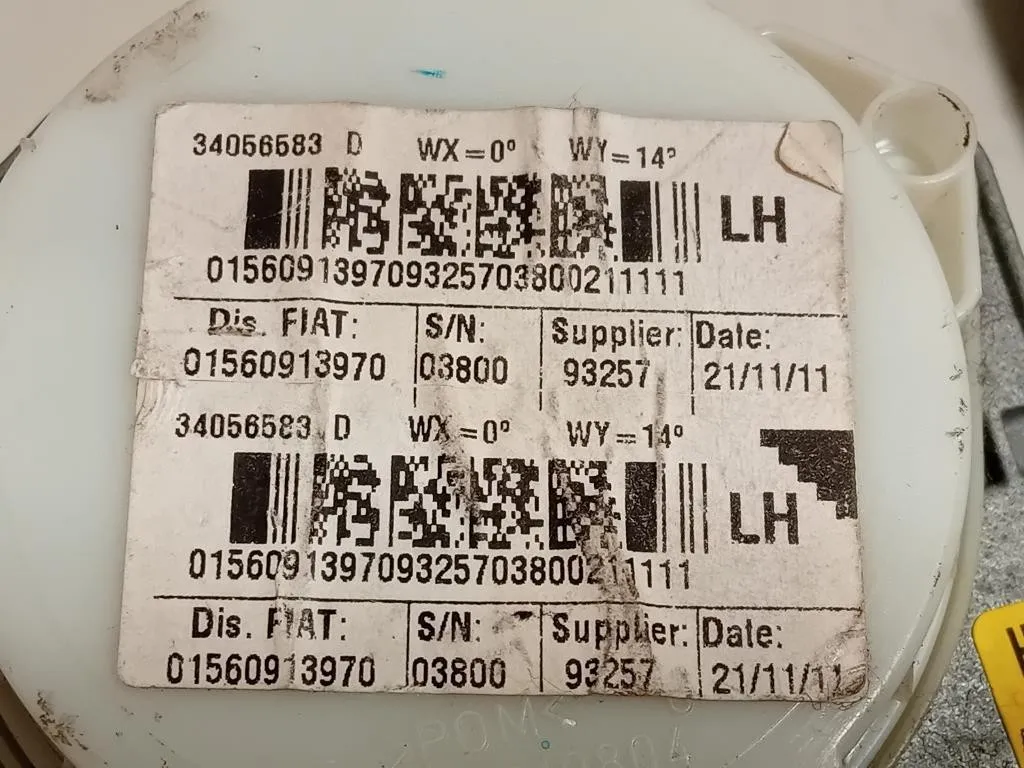 Cintura DI Sicurezza Sedile ANT SX 34056583 Alfa Romeo Giulietta 2010