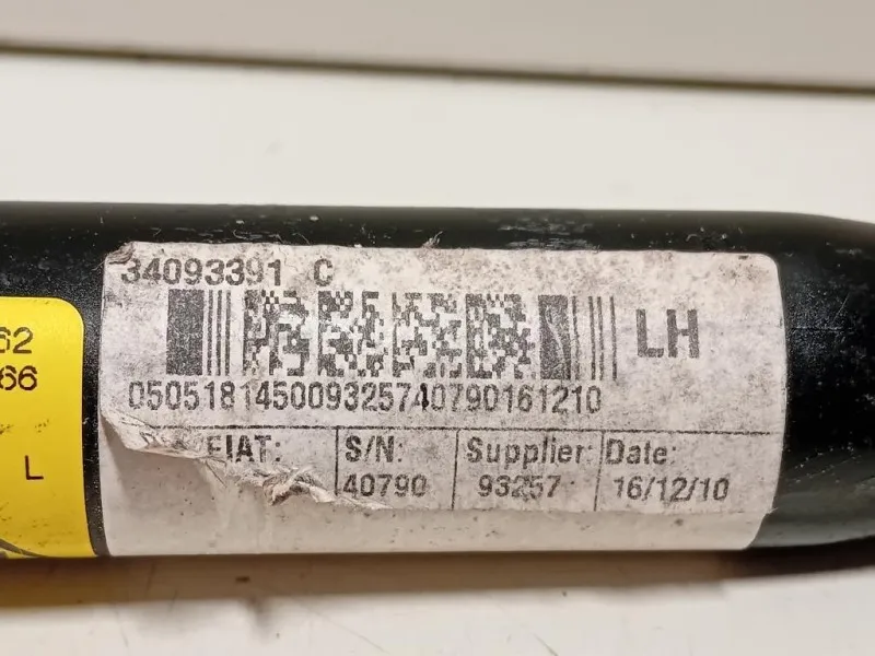 Cintura DI Sicurezza Sedile ANT SX 3405658334093391 Alfa Romeo Giulietta 2010