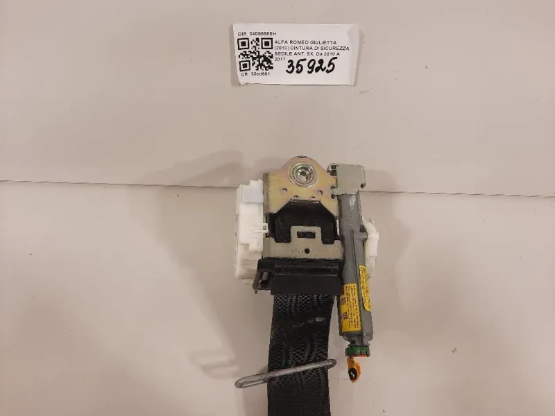 Cintura DI Sicurezza Sedile ANT SX 34056585H Alfa Romeo Giulietta 2010