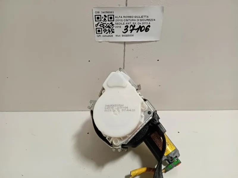 Cintura DI Sicurezza Sedile ANT SX 34056583 Alfa Romeo Giulietta 2013