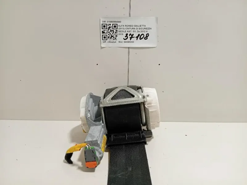 Cintura DI Sicurezza Sedile ANT SX 01560994940 Alfa Romeo Giulietta 2013