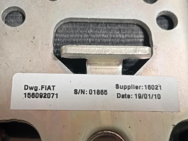 Cintura DI Sicurezza Sedile ANT SX 1560920920 Alfa Romeo MITO 2008