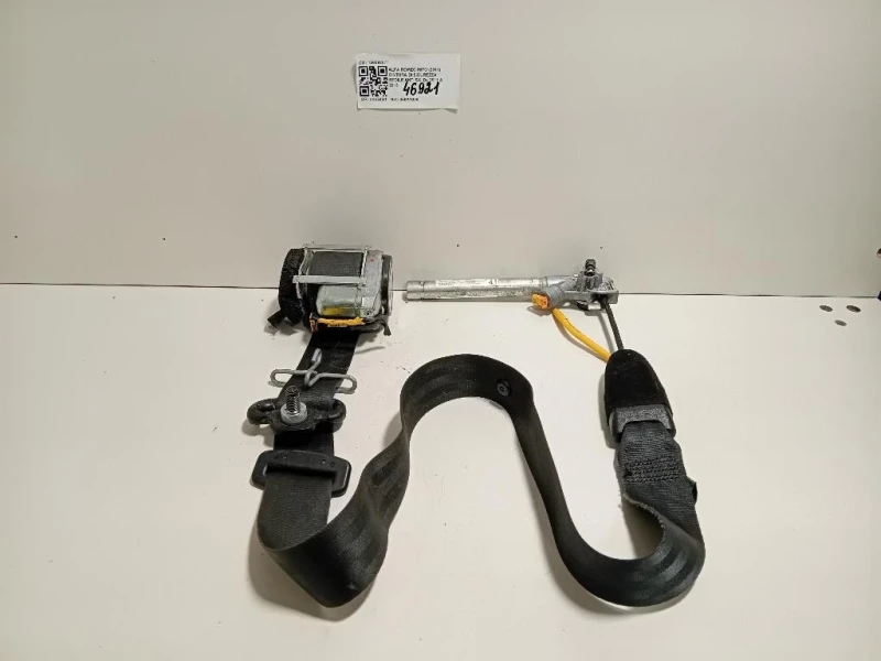 Cintura DI Sicurezza Sedile ANT SX 156092071 Alfa Romeo MITO 2011
