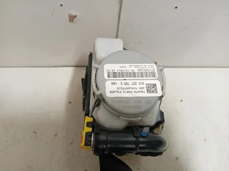 Cintura DI Sicurezza Sedile ANT SX 8X3 857 705 E Audi A1 8XA Sportback 2012