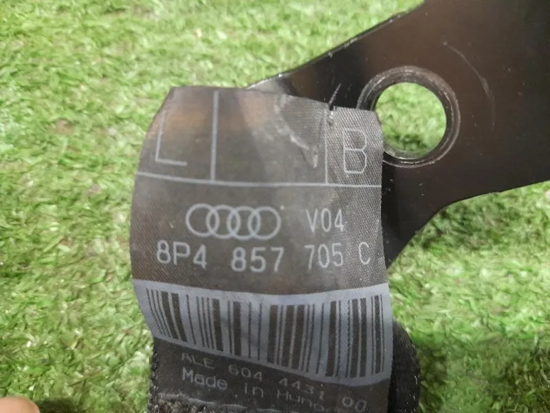 Cintura DI Sicurezza Sedile ANT SX 8P4857705C Audi A3 8PA Sportback 2004