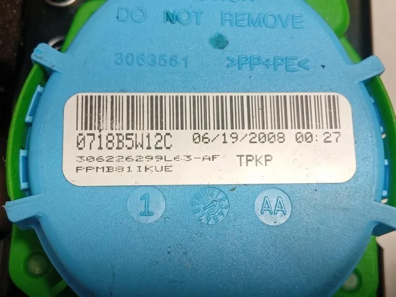 Cintura DI Sicurezza Sedile ANT SX 306226299L63-AF Audi A4 8K2 2008