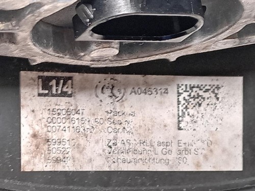 Cintura DI Sicurezza Sedile ANT SX 305797410 Audi A4 8K2 2012