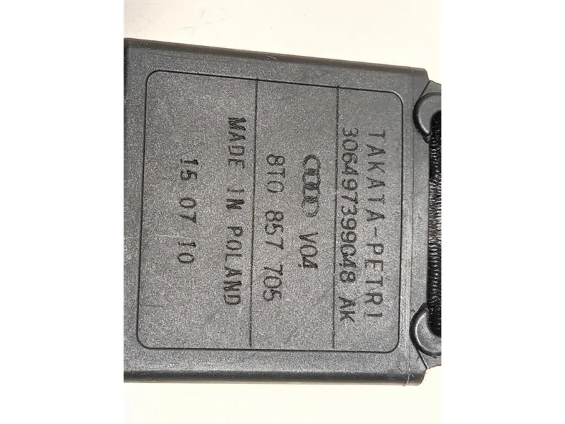 Cintura DI Sicurezza Sedile ANT SX 8T0 857 705 Audi A5 8T3 2008