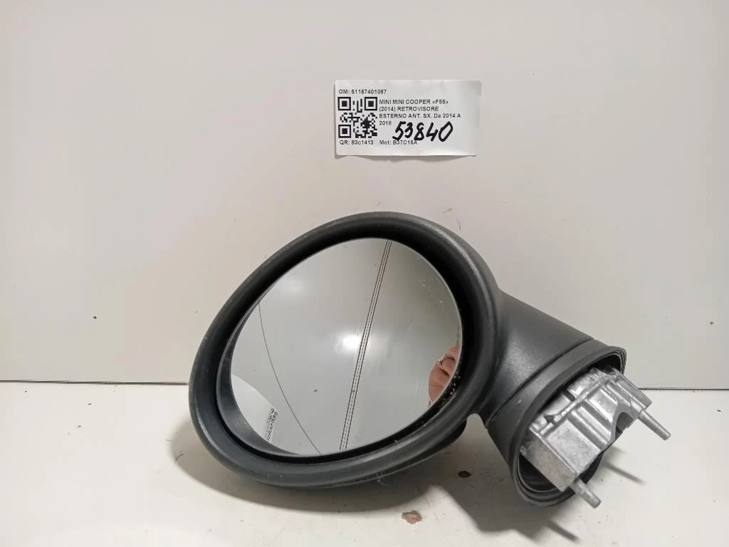 Retrovisore Esterno ANT SX 51167401087 5 PIN Mini MINI Cooper F55 2014