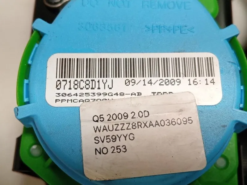 Cintura DI Sicurezza Sedile ANT SX 306369510 Audi Q5 8RB 2009