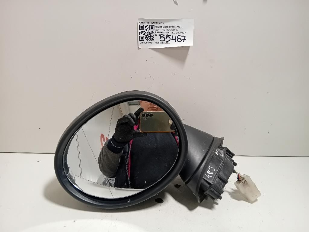 Retrovisore Esterno ANT SX 51167401087 5 PIN Mini MINI Cooper F56 2014