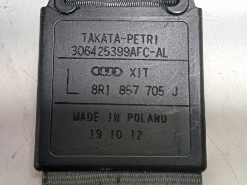 Cintura DI Sicurezza Sedile ANT SX 8R1 857 705 J Audi Q5 8RB 2012