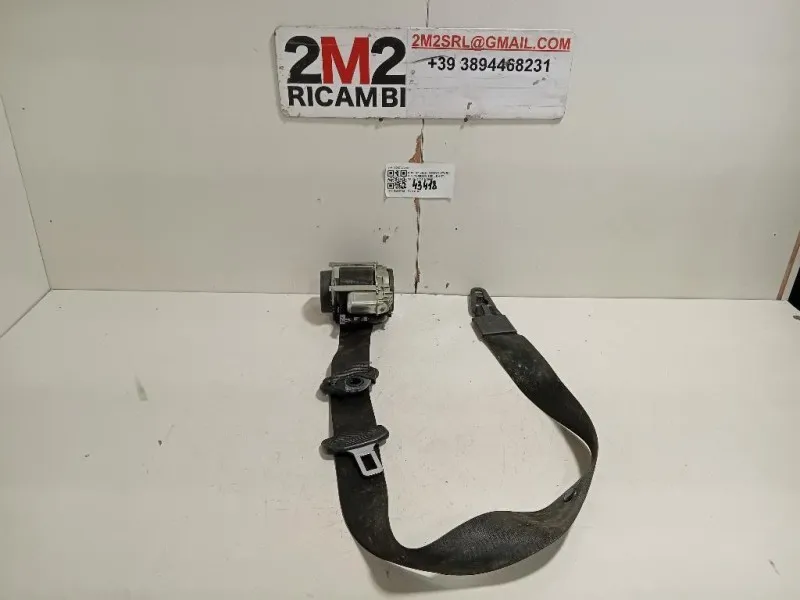 Cintura DI Sicurezza Sedile ANT SX 606727200 Audi Q7 4LB 2006