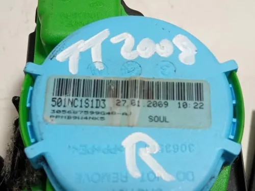 Cintura DI Sicurezza Sedile ANT SX 8J8 857 705 D Audi TT 8J3 2010