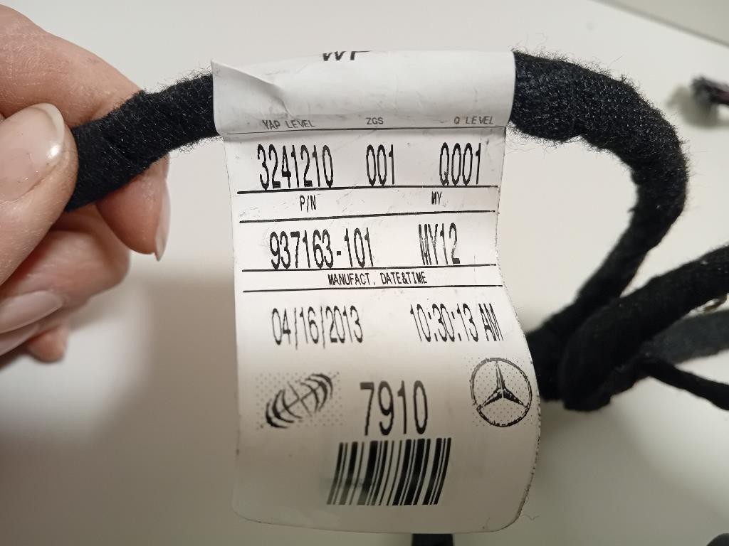 Cablaggio Porta Anteriore SX A000 982 45 09 Mercedes Classe ML W166 2012