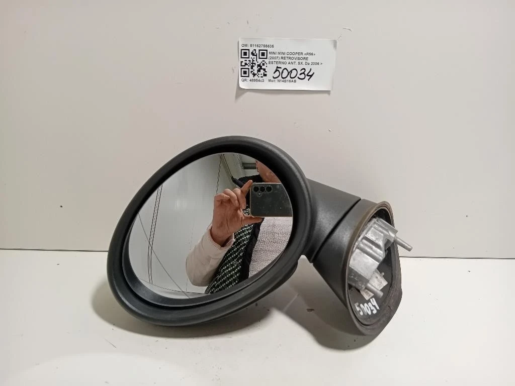 Retrovisore Esterno ANT SX 51162755635 5 FILE Mini MINI Cooper R56 2007