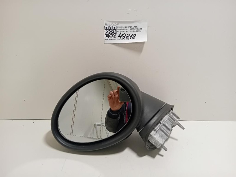 Retrovisore Esterno ANT SX 51167417467 Mini MINI Cooper R57 Cabrio 2007