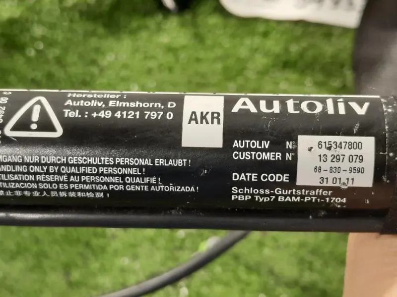 Cintura DI Sicurezza Sedile ANT SX 619668300A Chevrolet Orlando 2011