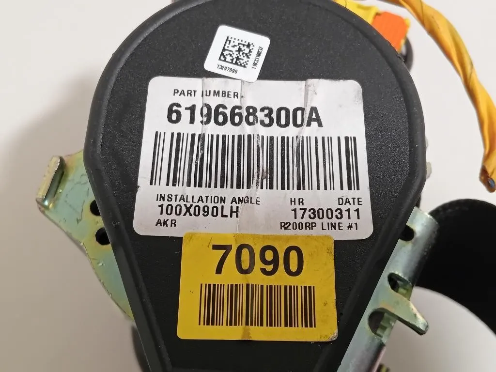 Cintura DI Sicurezza Sedile ANT SX 619668300A Chevrolet Orlando 2011