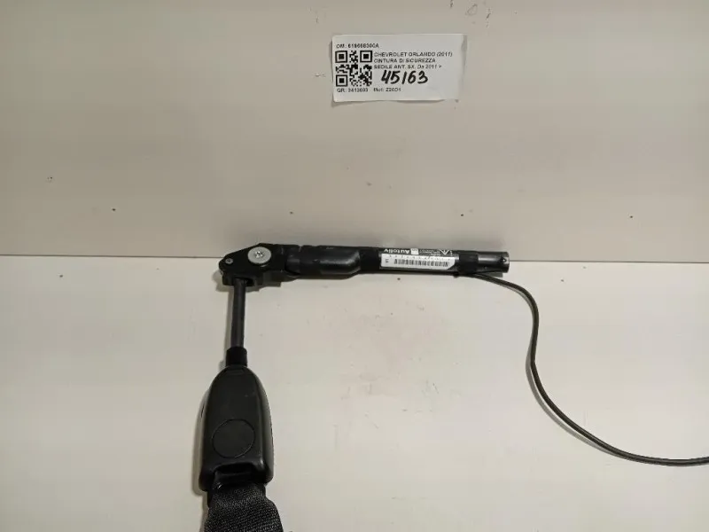 Cintura DI Sicurezza Sedile ANT SX 619668300A Chevrolet Orlando 2011