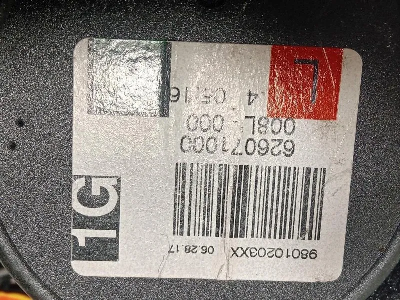 Cintura DI Sicurezza Sedile ANT SX 62607100086224626 Citroen C4 Grand Picasso II 2013